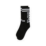 logo-print striped socks 2