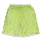 Шорты Supreme Crackle Sweatshort 'Yellow' 1