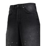Cross Pin distressed shorts 6