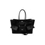 Сумки через плечо Balenciaga Medium Bel Air Bag 'Black' 1
