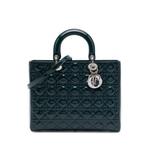 Большая сумка-сэтчел Cannage Lady Dior (2011 год) 1