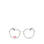 geometric-frame glasses 1
