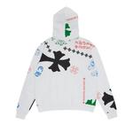 Худи Chrome Hearts Stencil Hoodie 'White/Multicolor' 2