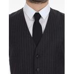 pinstripe-pattern waistcoat 4