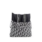Reversible Oblique Terry Cotton and Oblique Technical Nylon tote bag 1