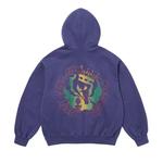 Худи Supreme New World Order Hooded Sweatshirt 'Washed Navy' 2