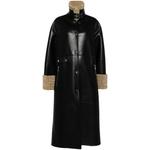 Пальто с отделкой из шерпы 1