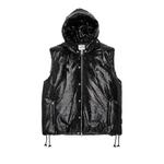 Пуховики Courrèges AC Vinyl Sleeveless Puffer Jacket 'Чёрный' 1