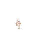 Серьга-гвоздик Riviera из розового золота с бриллиантами 1