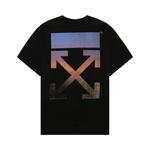 Футболка Off-White Degrade Arrow Over Tee 'Black/Multicolor' 2