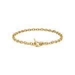 Колье DY Mercer® Petite Toggle Chain из желтого золота с бриллиантами 2