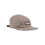 Кепки Supreme Houndstooth Wool Camp Cap 'Тан' 2
