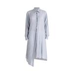Блузы Yohji Yamamoto Tuck&Drape Blouse Shirts 'Синий' 1