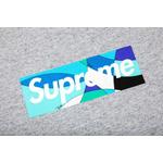 Футболки Supreme x Emilio Pucci Box Logo Tee 'Heather Grey/Blue' 2