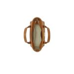 X-Mini Toni Top-Zip Shopper в Visetos Cognac MWPFSMT03CO001 4