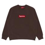 Свитеры Supreme Box Logo Crewneck 'Умбра' 1
