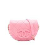 Сумка через плечо Mini Quilted Caviar CC Messenger Flap (2021-2026 годы) 1