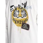 graphic-print layered-sleeve T-shirt 4