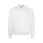 Поло Carhartt WIP Label Polo Sweatshirt «Ash Heather» 1