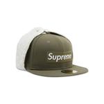 Кепки Supreme x New Era Earflap Box Logo 'Olive' 1
