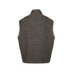 bouclé-texture zip-up gilet 2