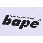 Футболки с коротким рукавом BAPE Shark Seijin Ape Head Relaxed Fit Tee 'White' 4