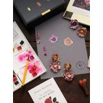 Кольцо Bloom из розового золота с бриллиантами и сапфиром 2