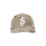 Бейсболки Supreme Pigment S Logo 6-Panel 'Chocolate Chip Camo' 1