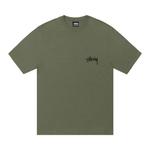 Топы Stussy Stock Dog Tee 'Olive' 1
