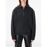 quarter-zip knitted sweatshirt 1