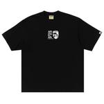 Футболки BAPE Frankenstein Logo Relaxed Fit Tee 'Black' 1