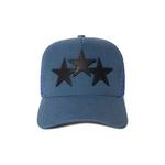Кепки Amiri 3 Star Trucker Hat 'Pond Blue/Black' 1