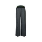 striped-waistband wool trousers 1