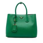 Большая сумка-сэтчел Saffiano Cuir Double (2010-2026 годы) 1