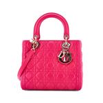 Lady Dior Bag Cannage Quilt Lambskin Medium satchel 1