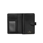 Средний бифолд-кошелек Carey Quilted - Black 4