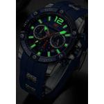 Деловые хронограф часы 6