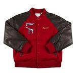 Варсити-куртки Supreme Aeon Flux Varsity Jacket 'Red' 1