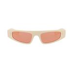 Солнцезащитные очки Gucci Cat Eye 'Ivory/Red' 1