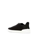Triple Stitch leather sneakers 4
