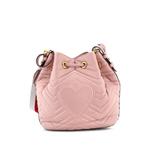 Маленькая сумка-ведро GG Marmont Matelasse Leather 2