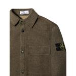Compass patch wool overshirt 3