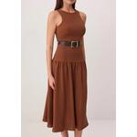 Макси-платье Brown Belt Pack Sleeveless Woven, Twoss26El528 3