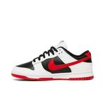 Кроссовки Nike Dunk Low 'White Black Red' 3