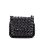 Маленькая сумка на плечо Cobble Flap Padded с плетением Intrecciato 1