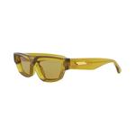 Солнцезащитные очки Bottega Veneta Cat Eye 'Brown/Yellow' 3