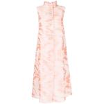 Платье миди с принтом 1