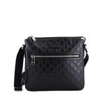 Маленькая сумка через плечо Signature Zip Messenger Bag Guccissima среднего размера 1