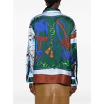 Cosmic Funghi silk blouse 4