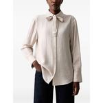 bow-detail long-sleeve shirt 1